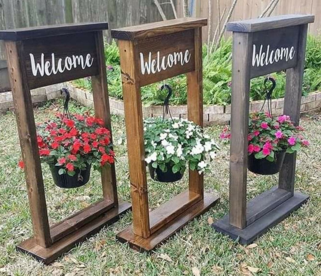 Welcome Planters